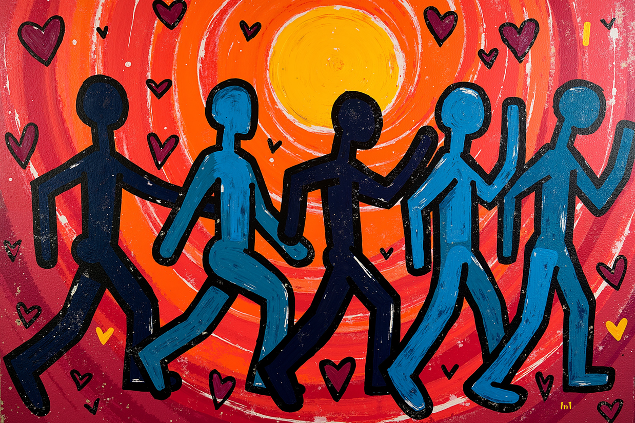 Walking together small