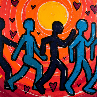 Walking together small