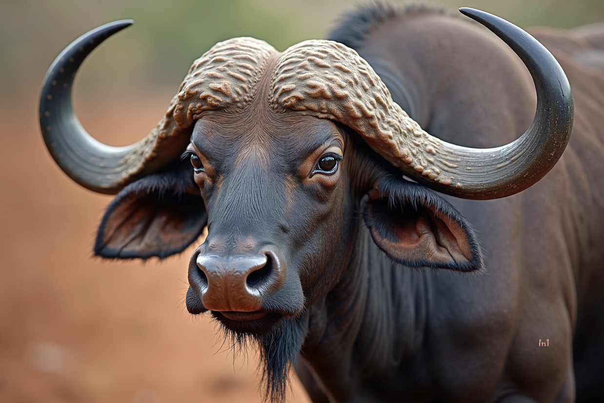 “African Buffalo” - 60