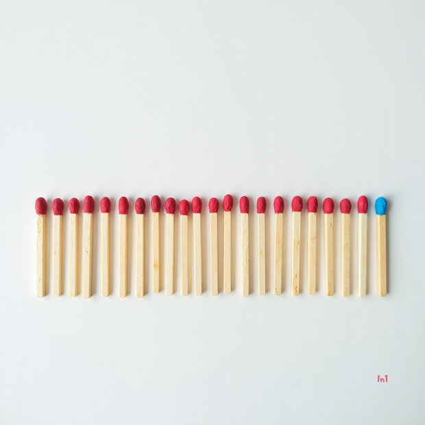 "Always One" - 36"w x 36"h Canvas Wall Art