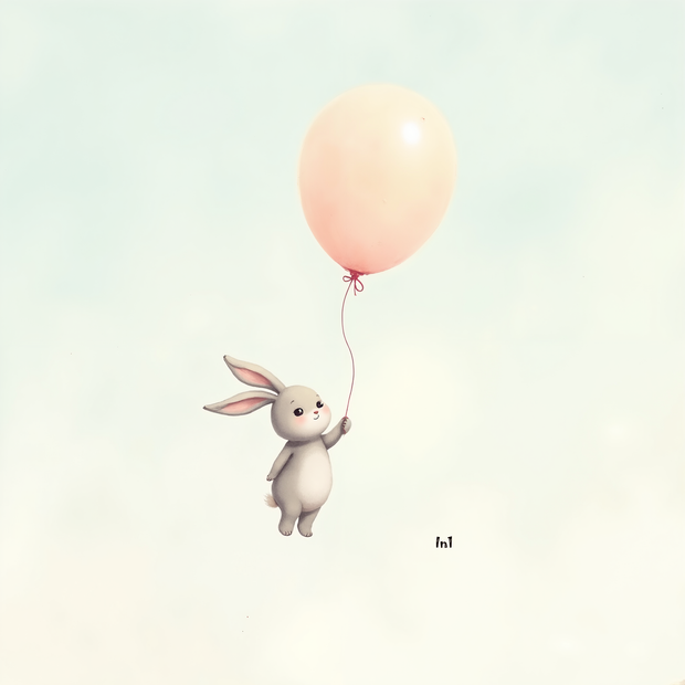 "Up We Go" - 14"w x 14"h Canvas Wall Art