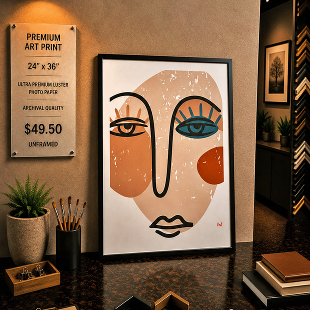 Beauty - Premium Art Print - 24"w x 36"h