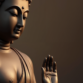 Buddha and Time - Canvas Wall Art - 30