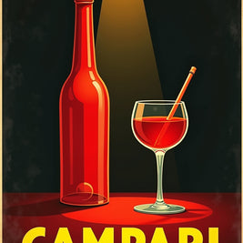 Campari Lapertivo - Premium Art Print - 24