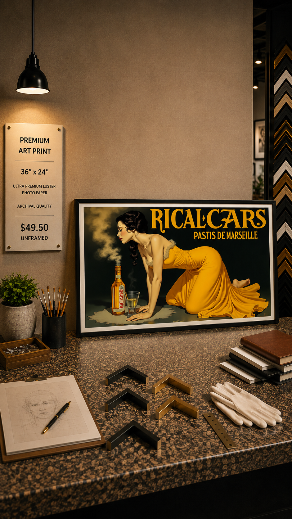 Rical Cars - Premium Art Print - 36