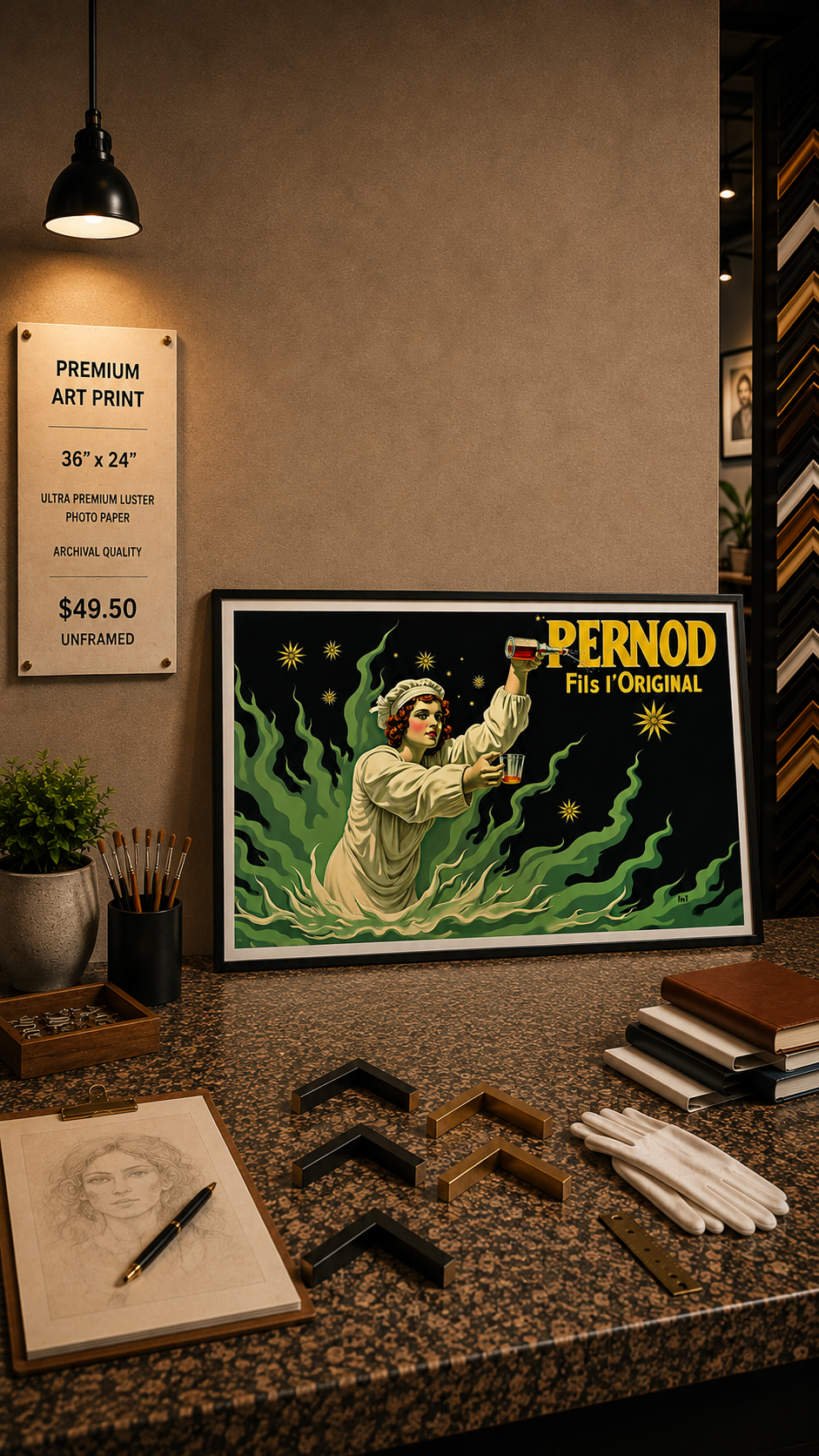 Pernod - Premium Art Print - 36