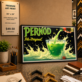 Pernod II - Premium Art Print - 36
