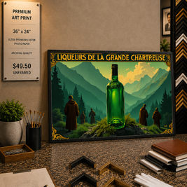 Chartreuse - Premium Art Print - 36