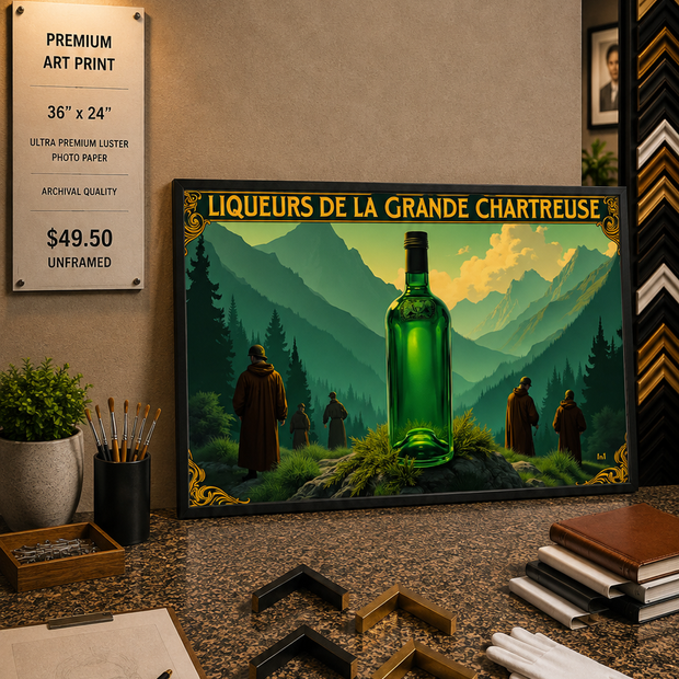 Chartreuse - Premium Art Print - 36"w x 24"h