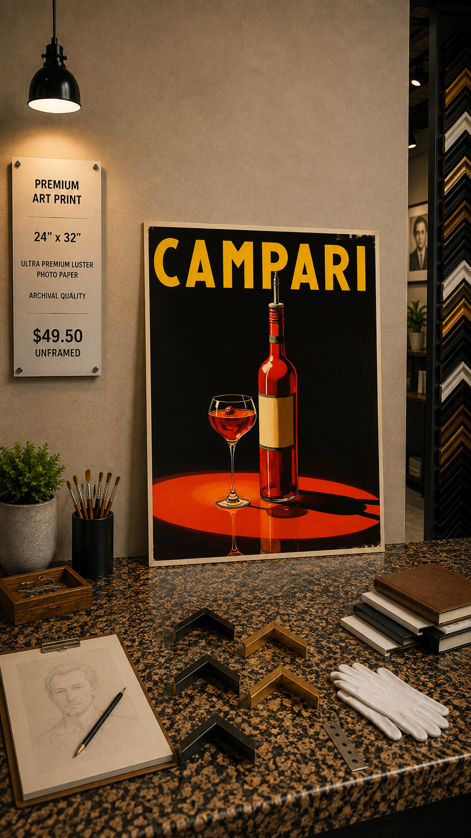 Campari - Premium Art Print - 24