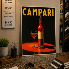 Campari - Premium Art Print - 24