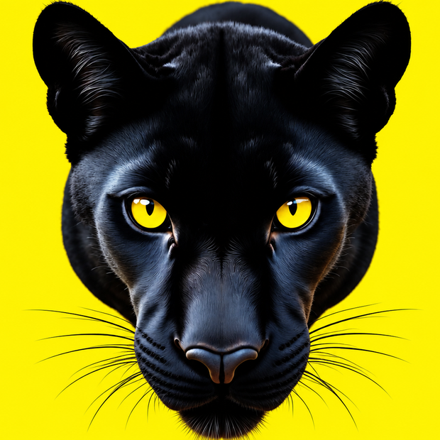"Black Panther" - Canvas Wall Art