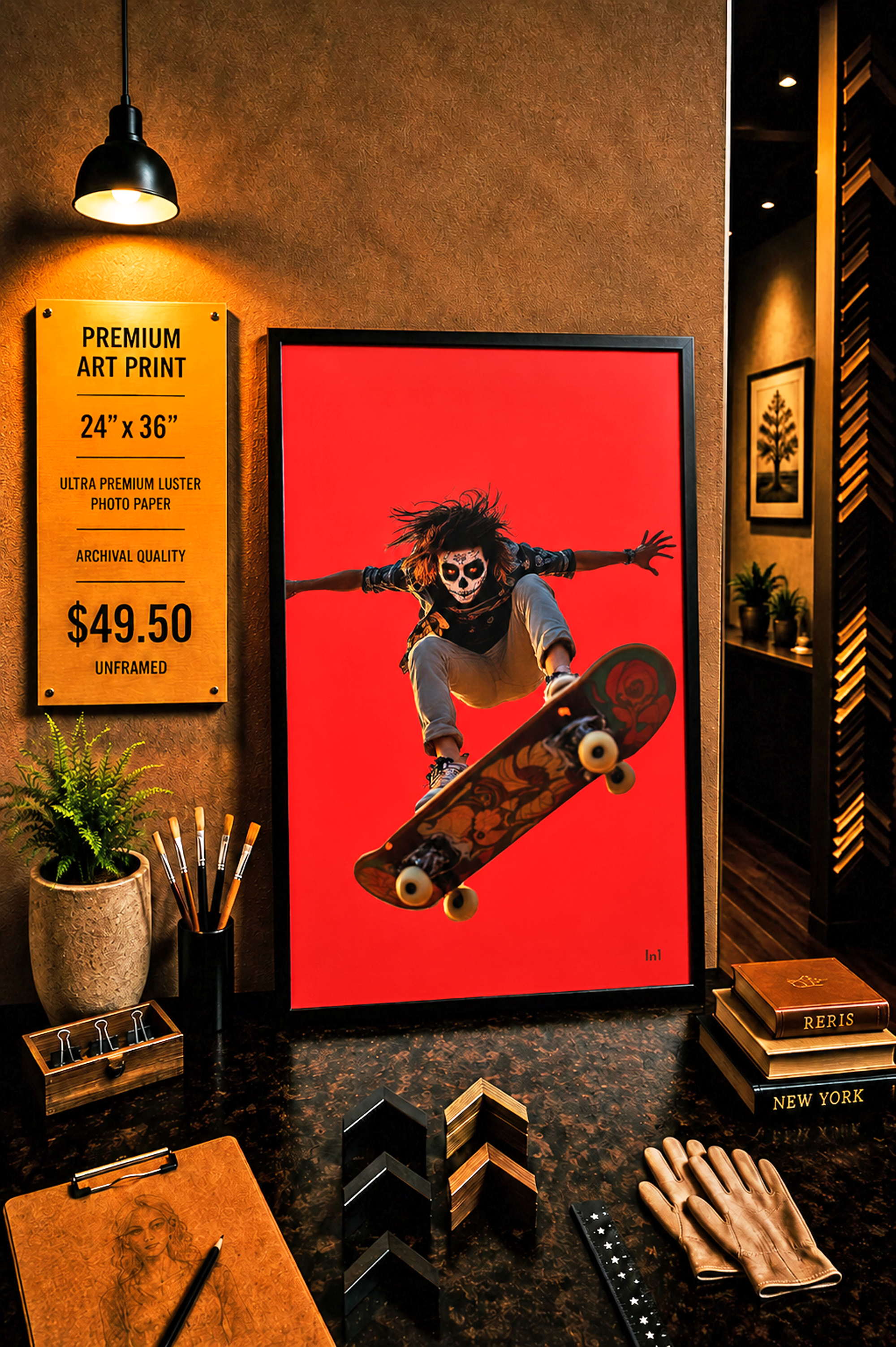 Dead Air - Premium Art Print - 24:w x 36