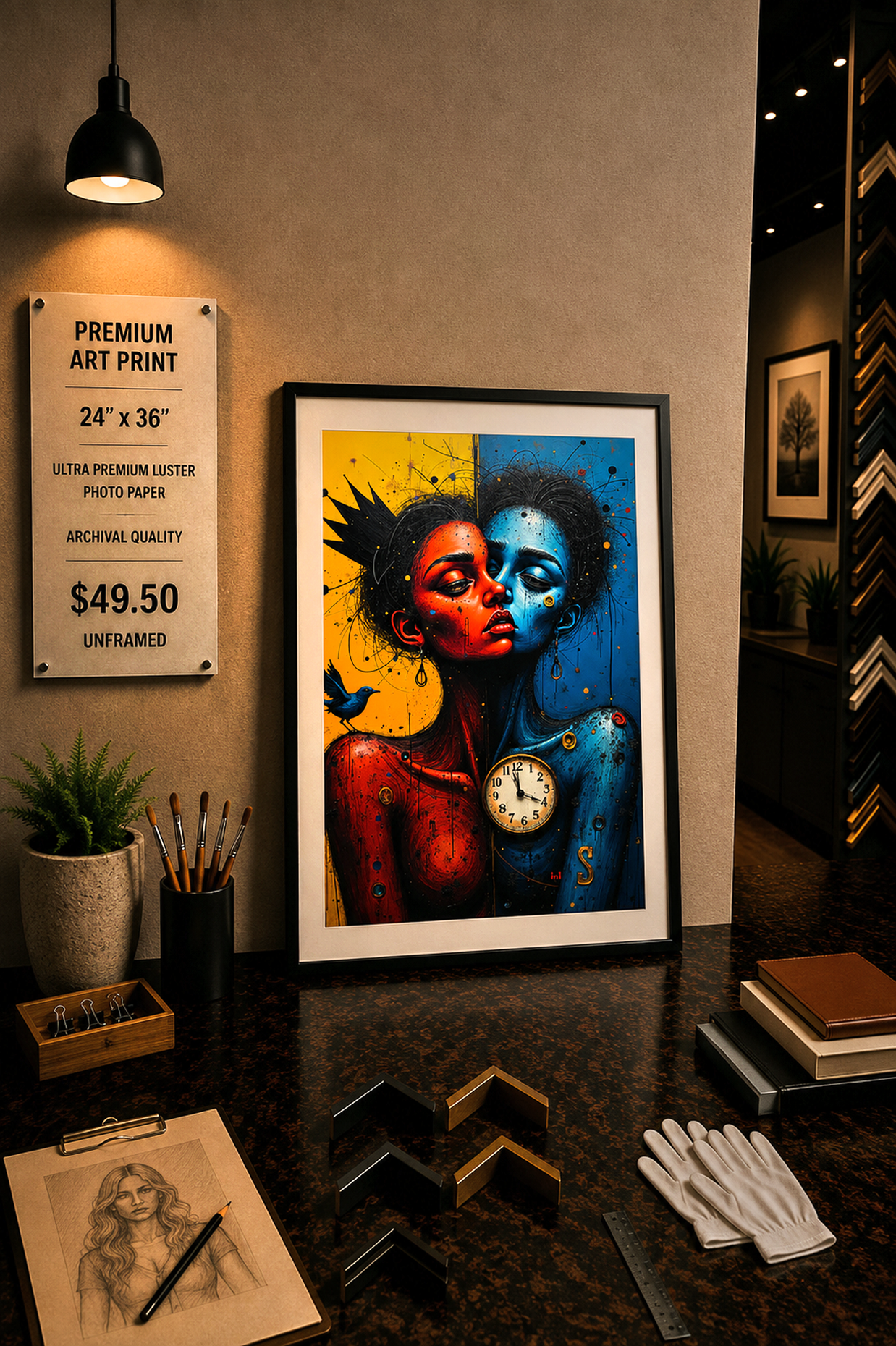 Eleven 20 - Premium Art Print - 24w x 36H