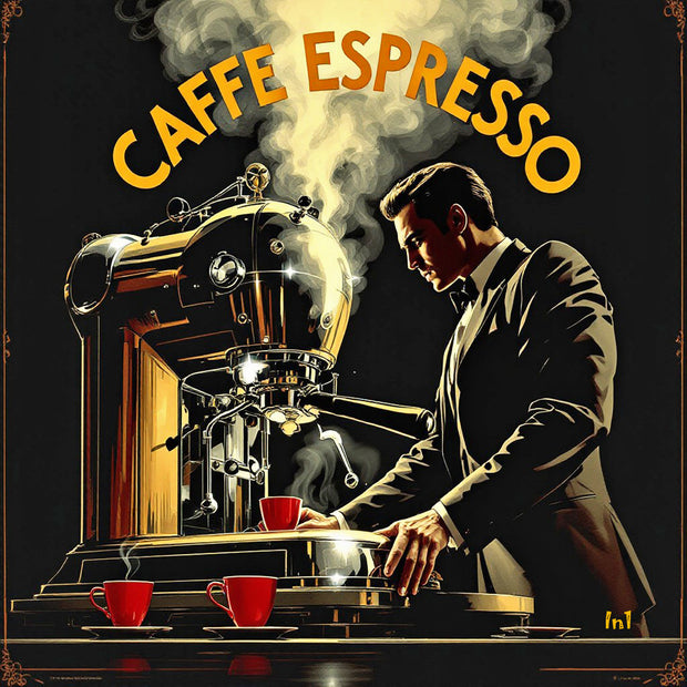 "Espresso" Canvas Wall Art - 37"w x 37"h