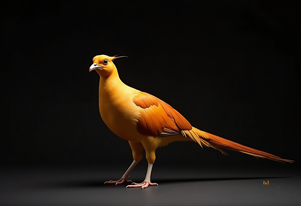 "Golden Pheasant" Canvas Wall Art - 60"w x 40"h
