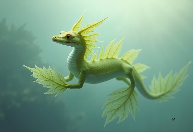 "Leafy Sea Dragon" Canvas Wall Art - 18"w x 12"h