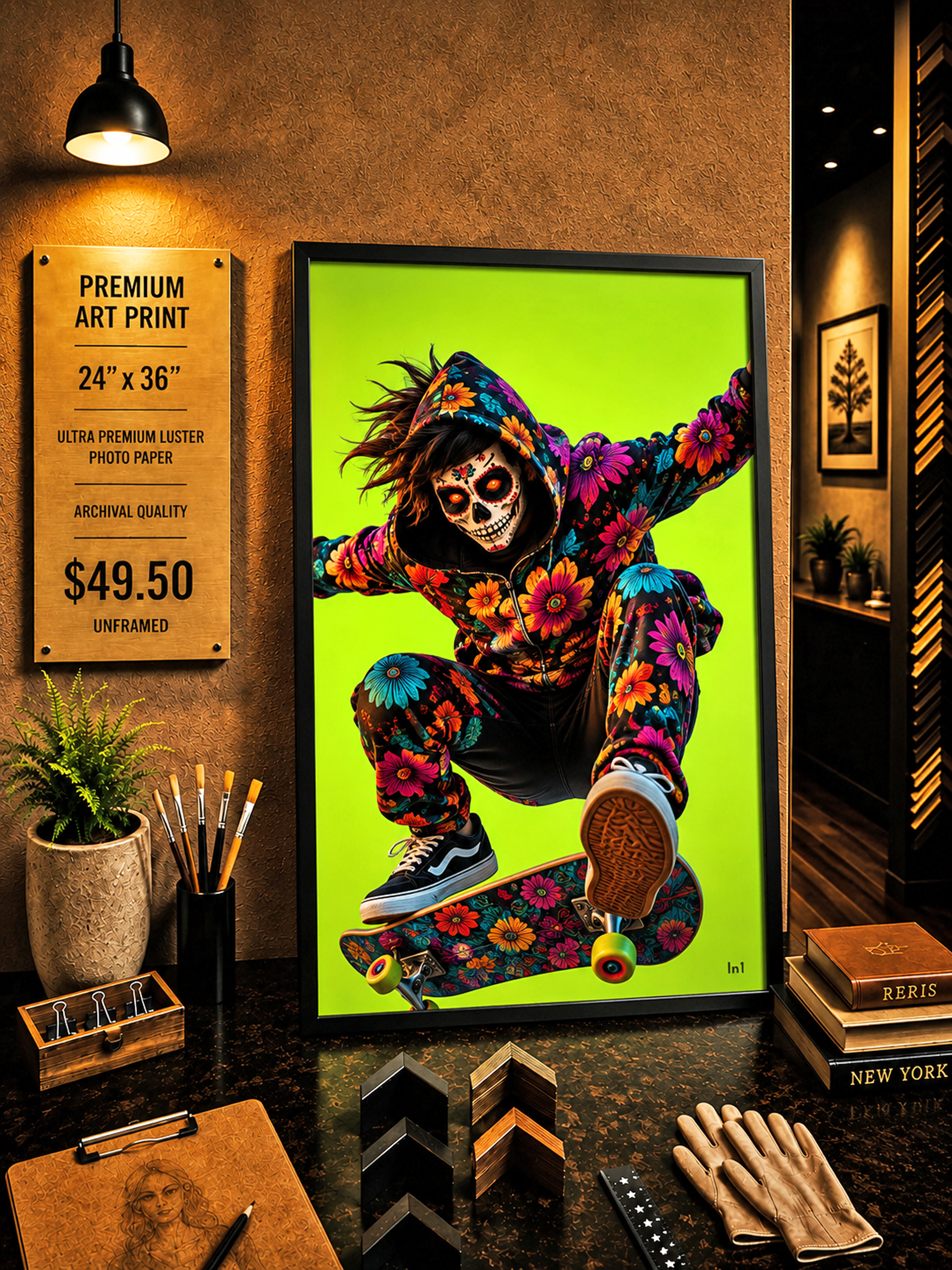 No Gravity - Premium Art Print - 24
