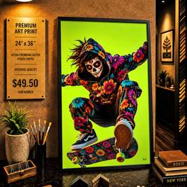 No Gravity - Premium Art Print - 24