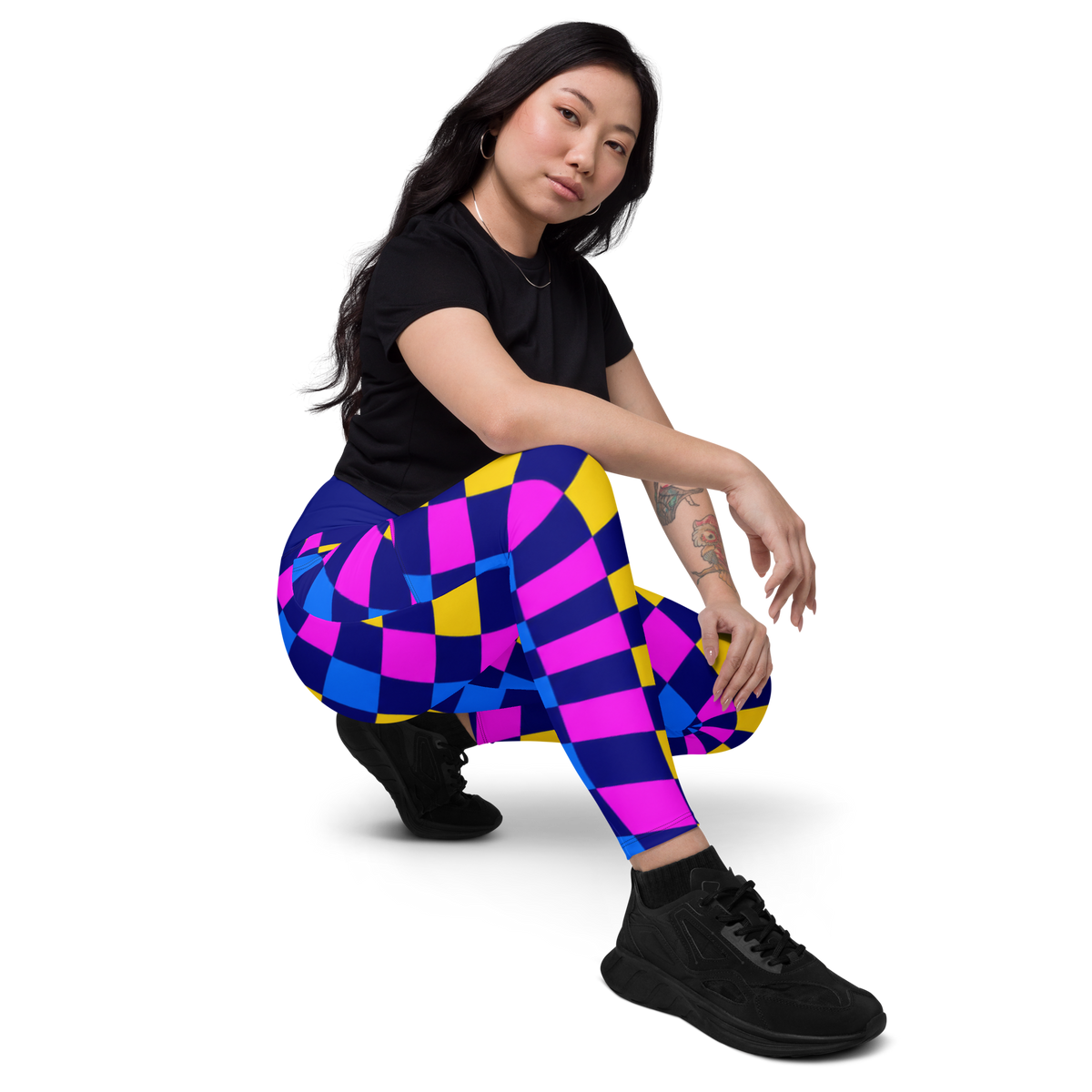 Optical Rush Design Leggings for women