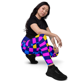 Optical Rush Design Leggings for women