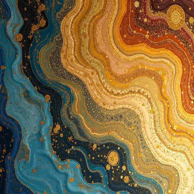 "Where Earth Meets Water" Canvas Wall Art - 30"w x 60"h