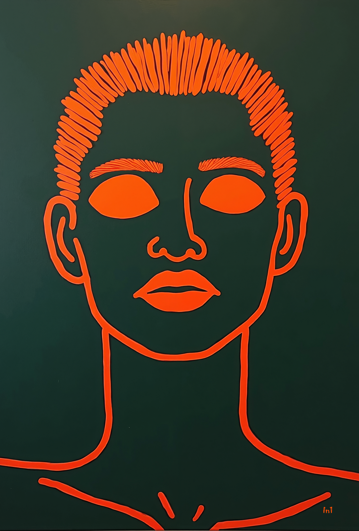 “Silent Signal” —  Premium Canvas Wall Art 40