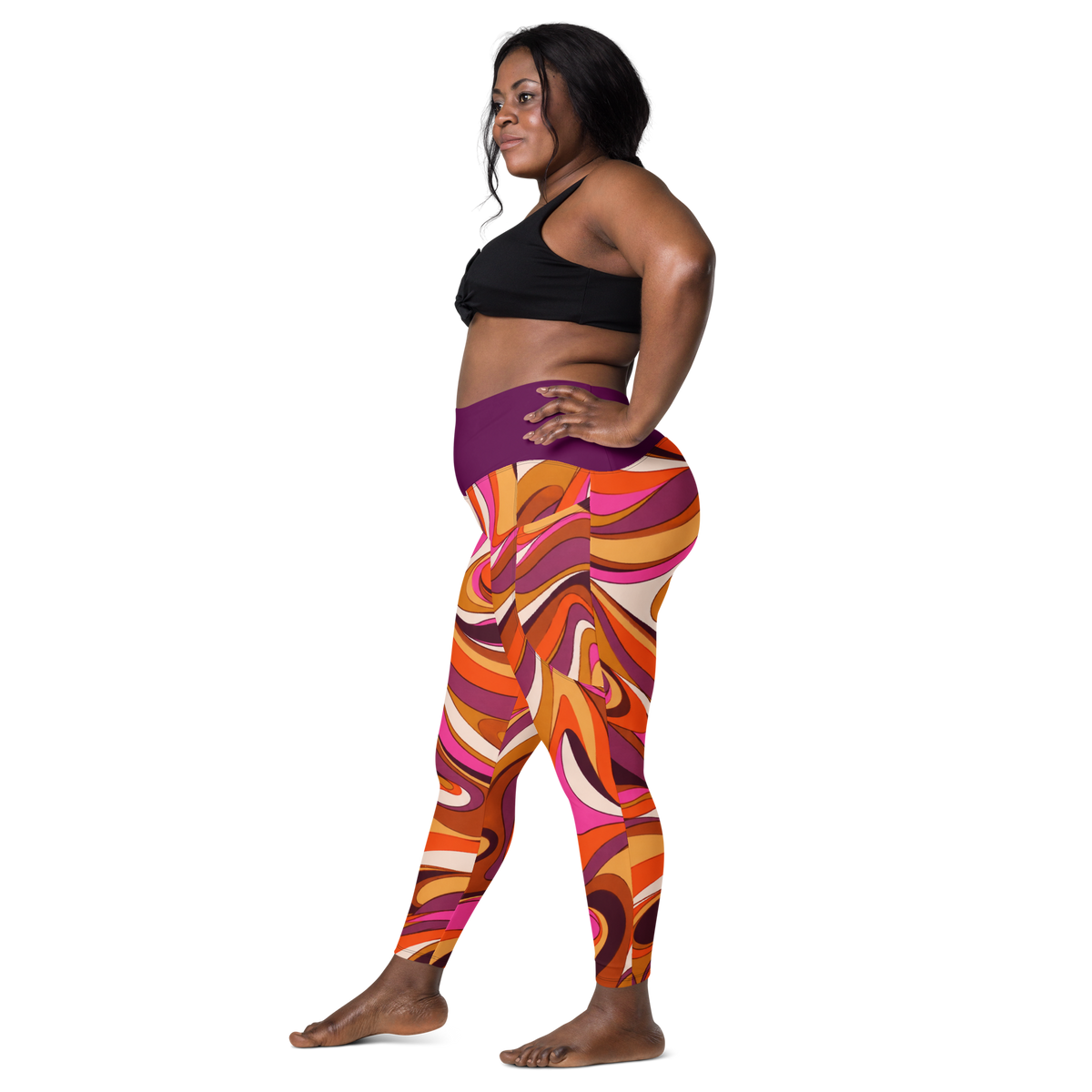 Retro Frequency leggings