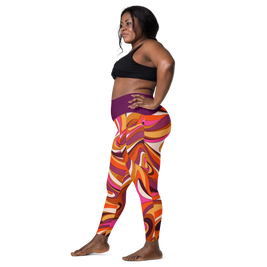 Retro Frequency leggings