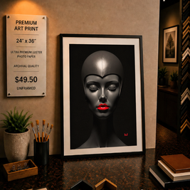 Silent Authority - Premium Art Print - 24