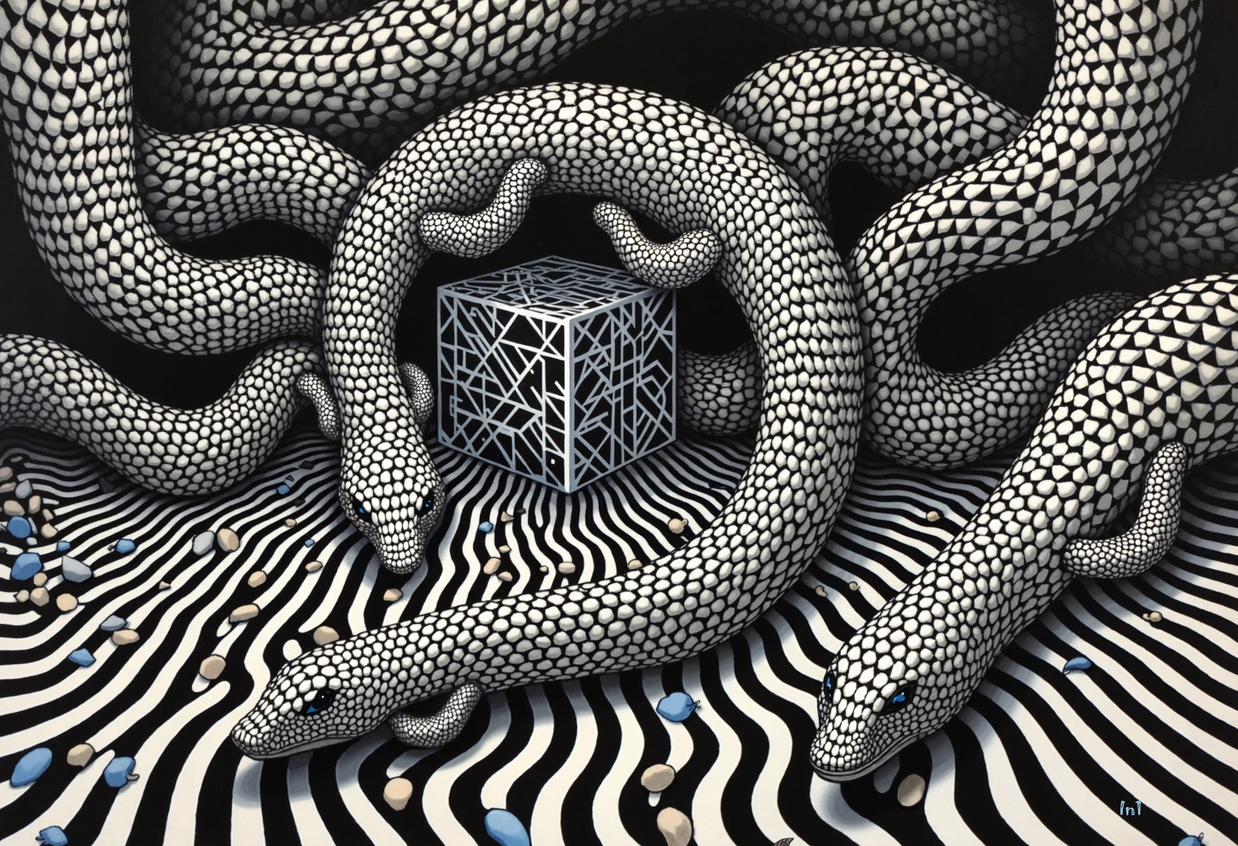 “Coiled Riddle” - 60