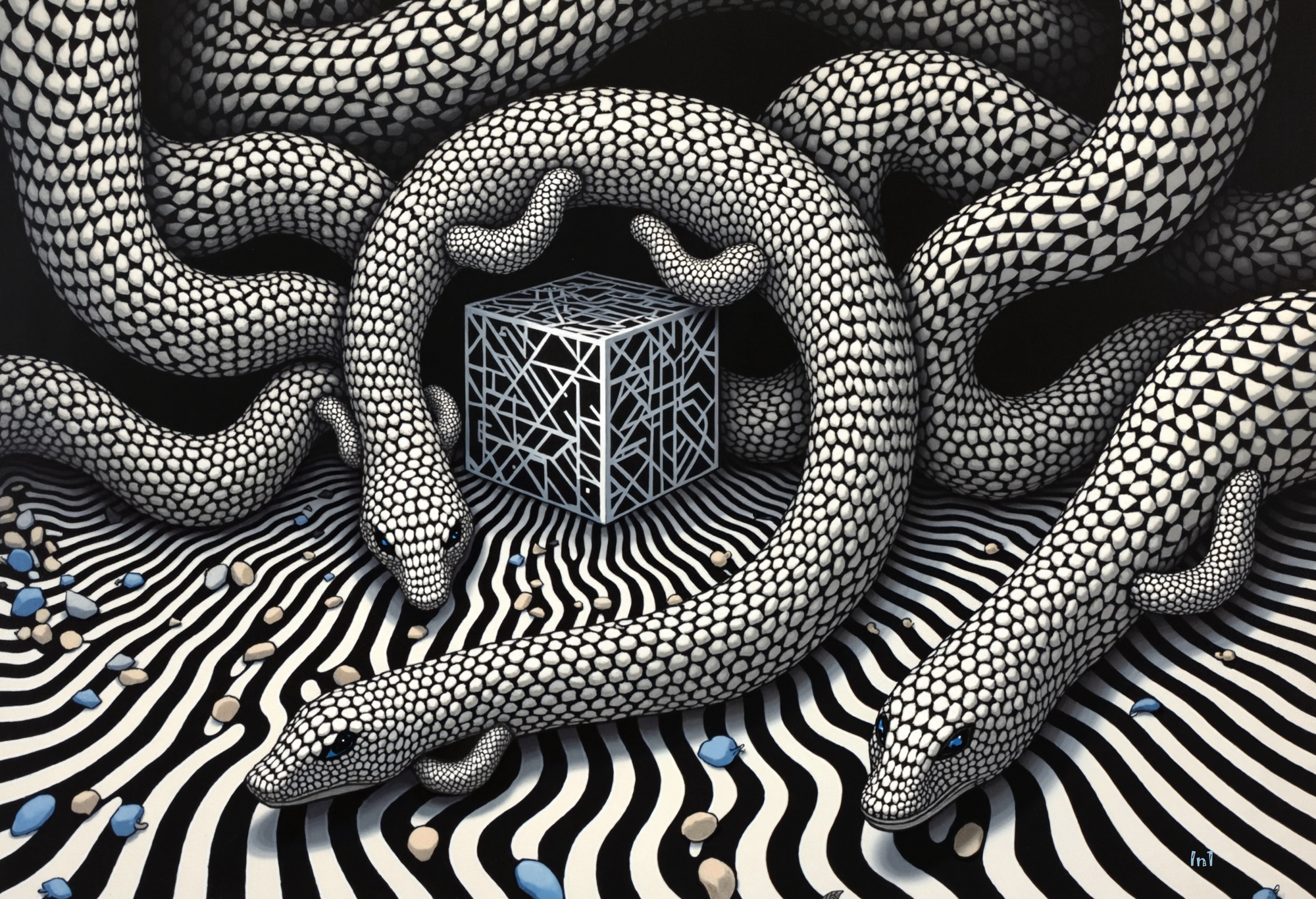 “Coiled Riddle” - 60
