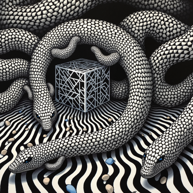 “Coiled Riddle” - 60