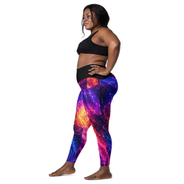 Women's leggings in a starlight design