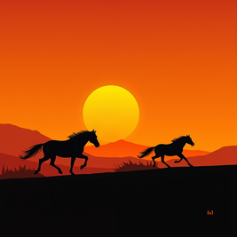 Sunset run small
