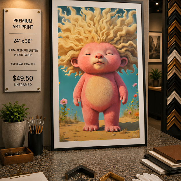 Tanguy - Premium Art Print - 24"w x 36"h