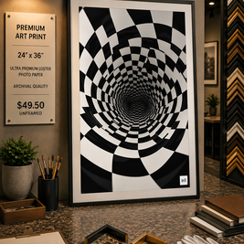 The Hole - Premium Art Print - 24