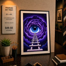 The Ladder - Premium Art Print - 24