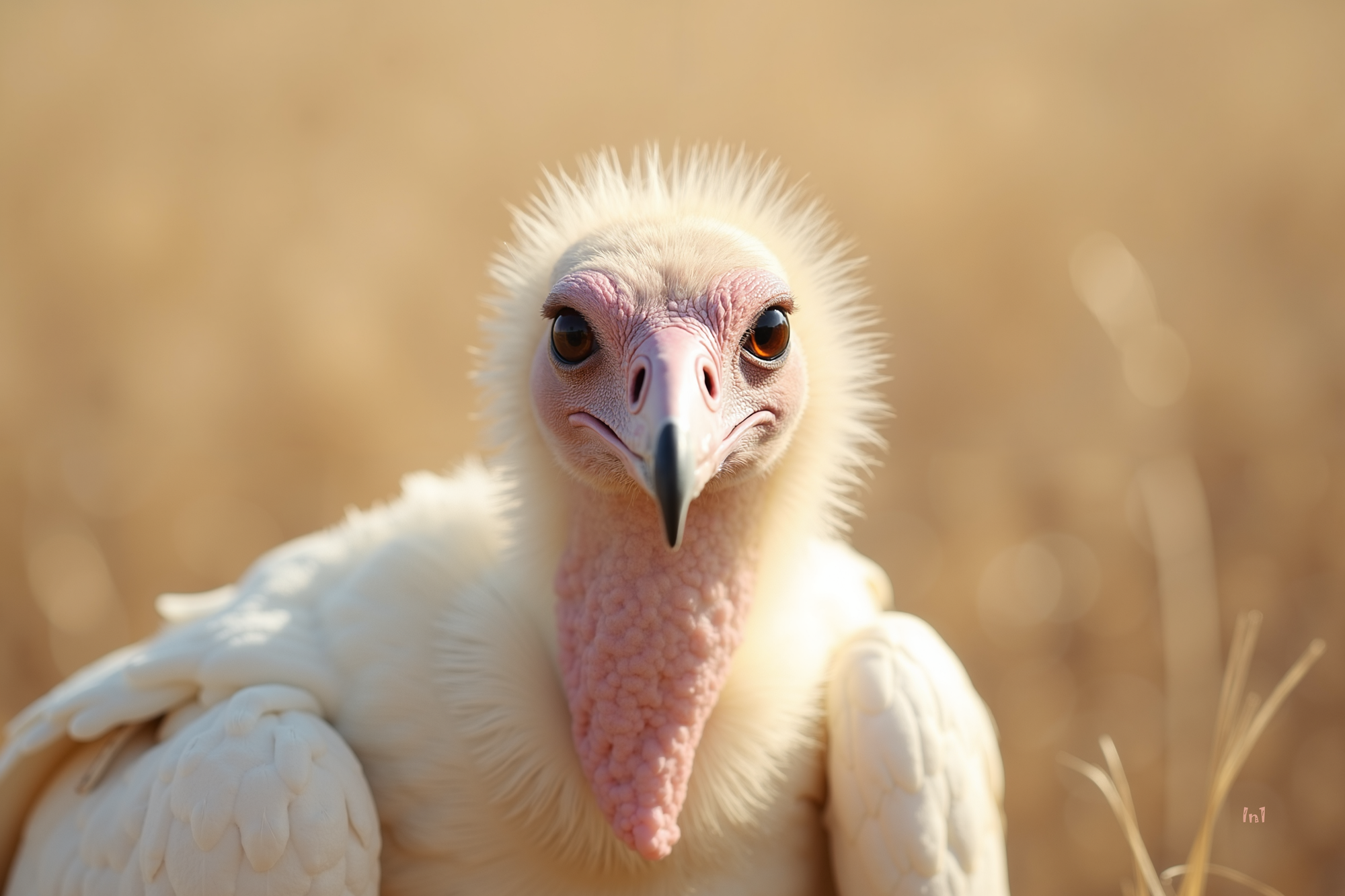 White-Headed Vulture Small