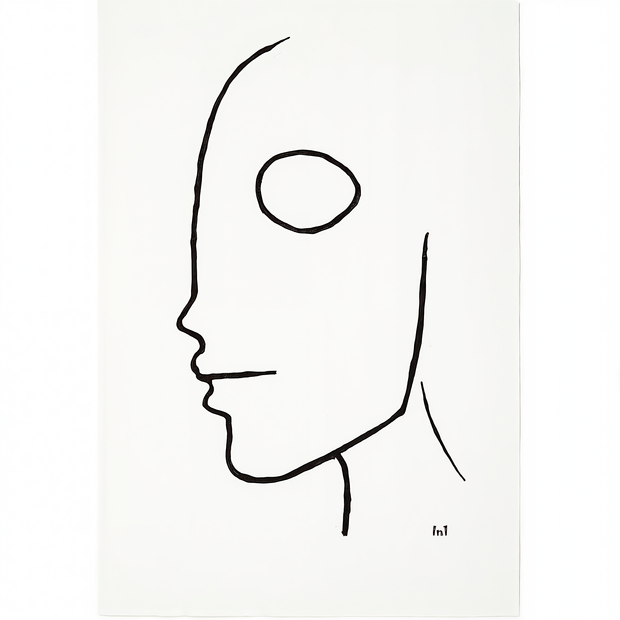 "Open Quiet" - 32"w x 48"h Canvas Wall Art