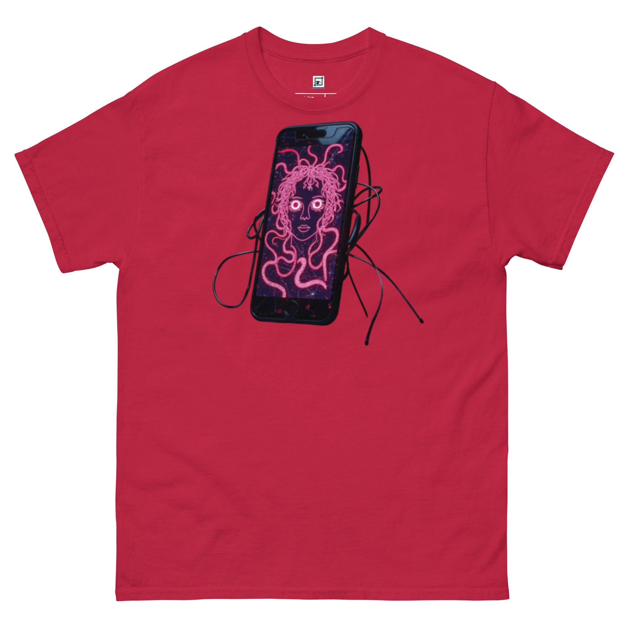 Medusa Phone Reflection - Unisex classic tee