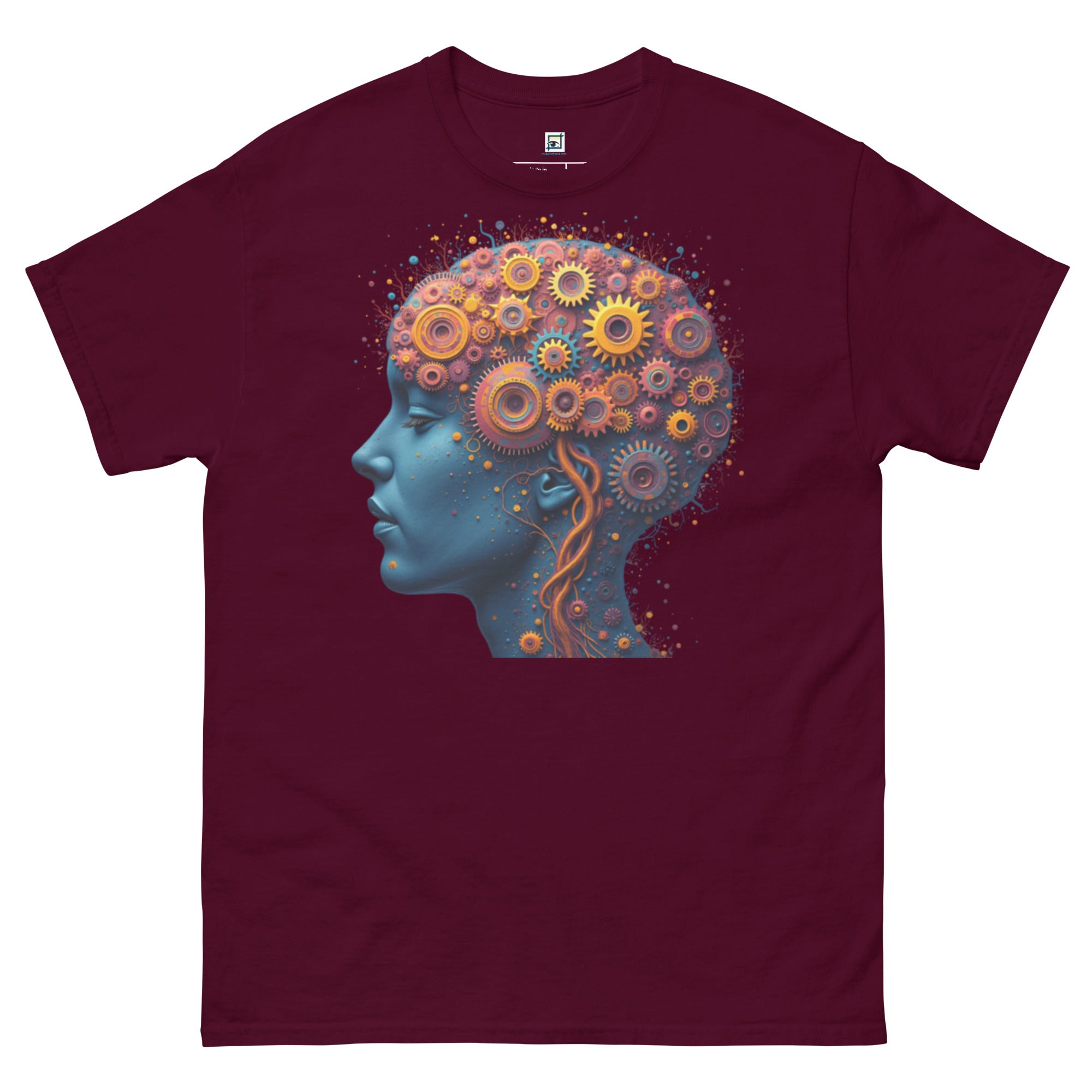 A Brain Of Interlocking Gears - Unisex classic tee