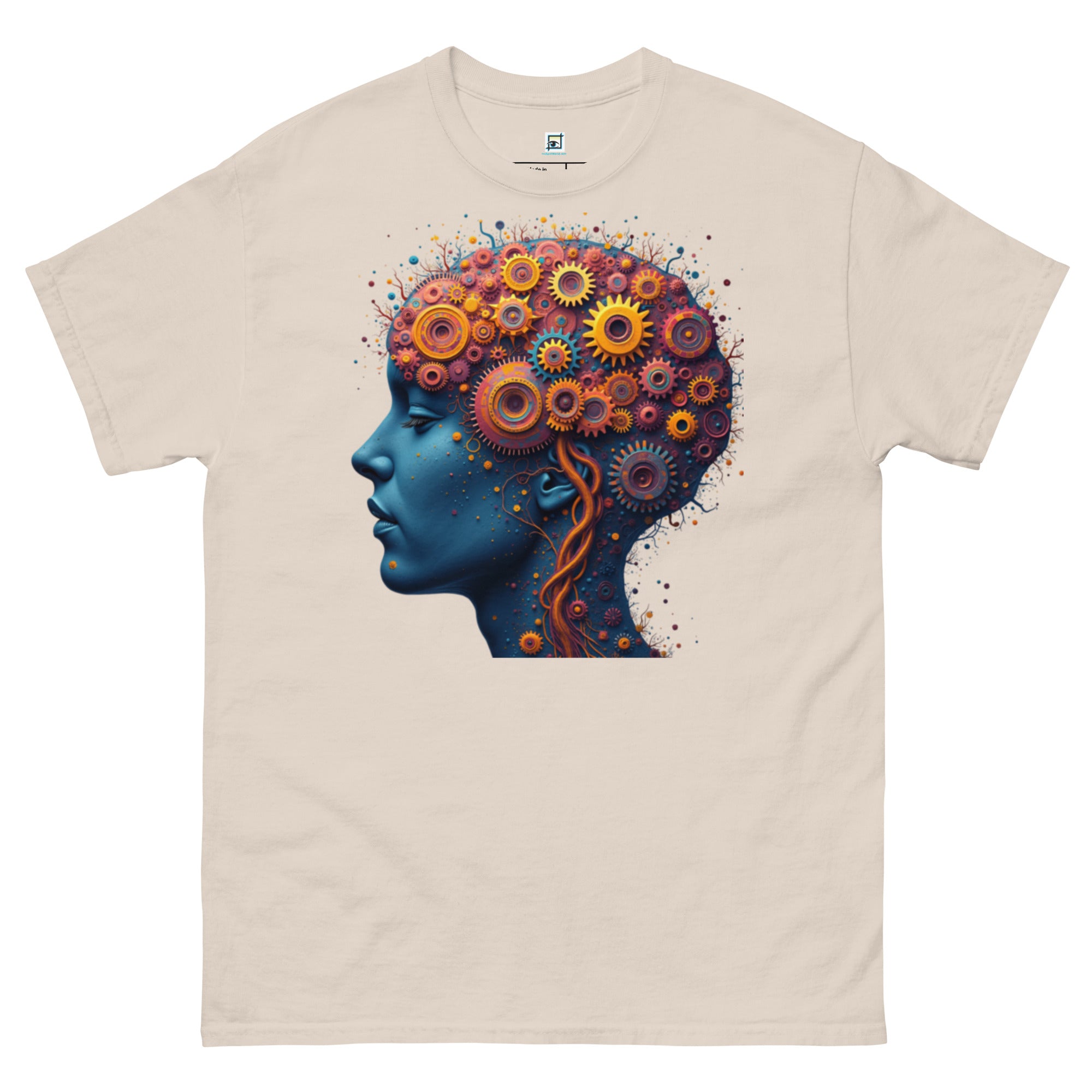 A Brain Of Interlocking Gears - Unisex classic tee