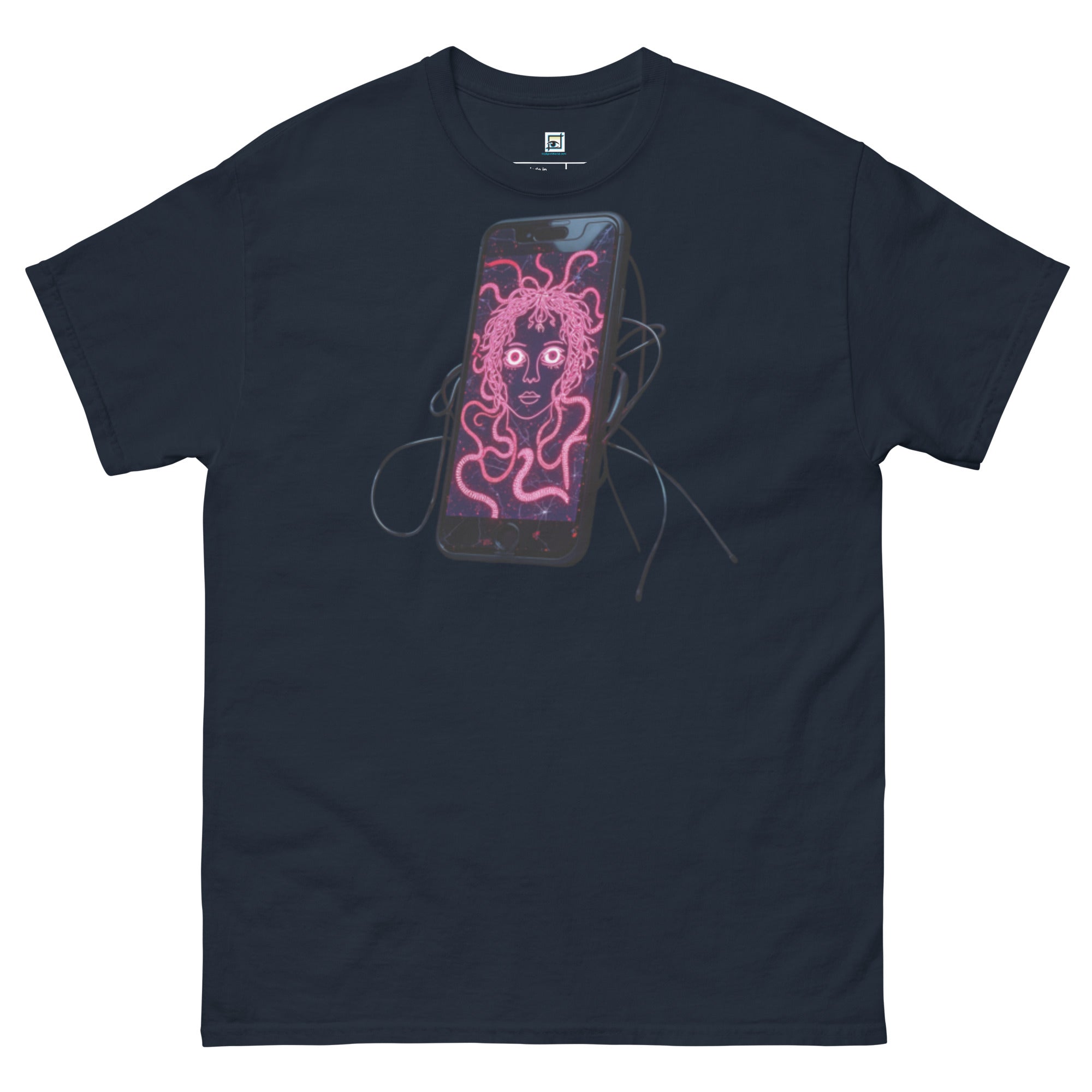 Medusa Phone Reflection - Unisex classic tee