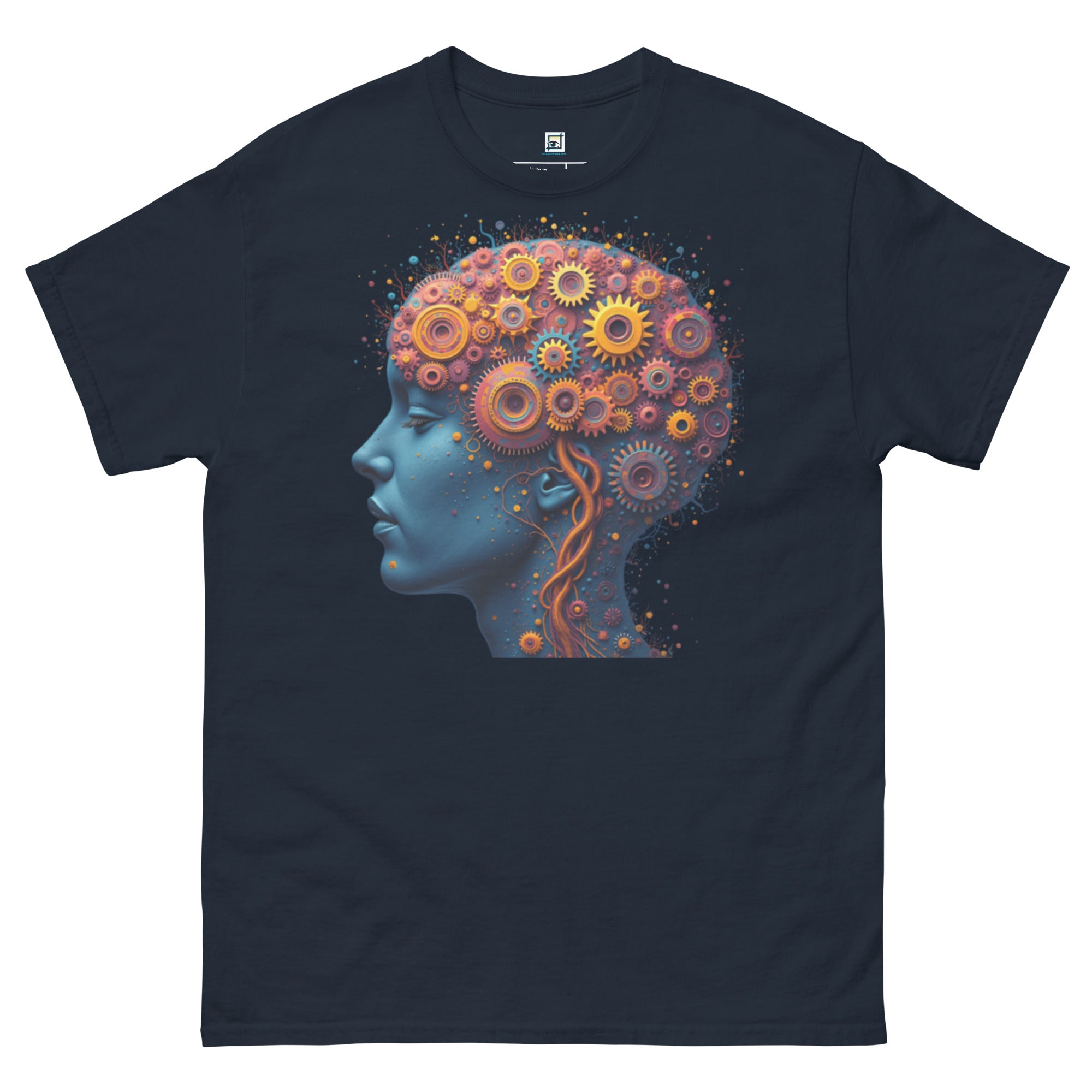 A Brain Of Interlocking Gears - Unisex classic tee