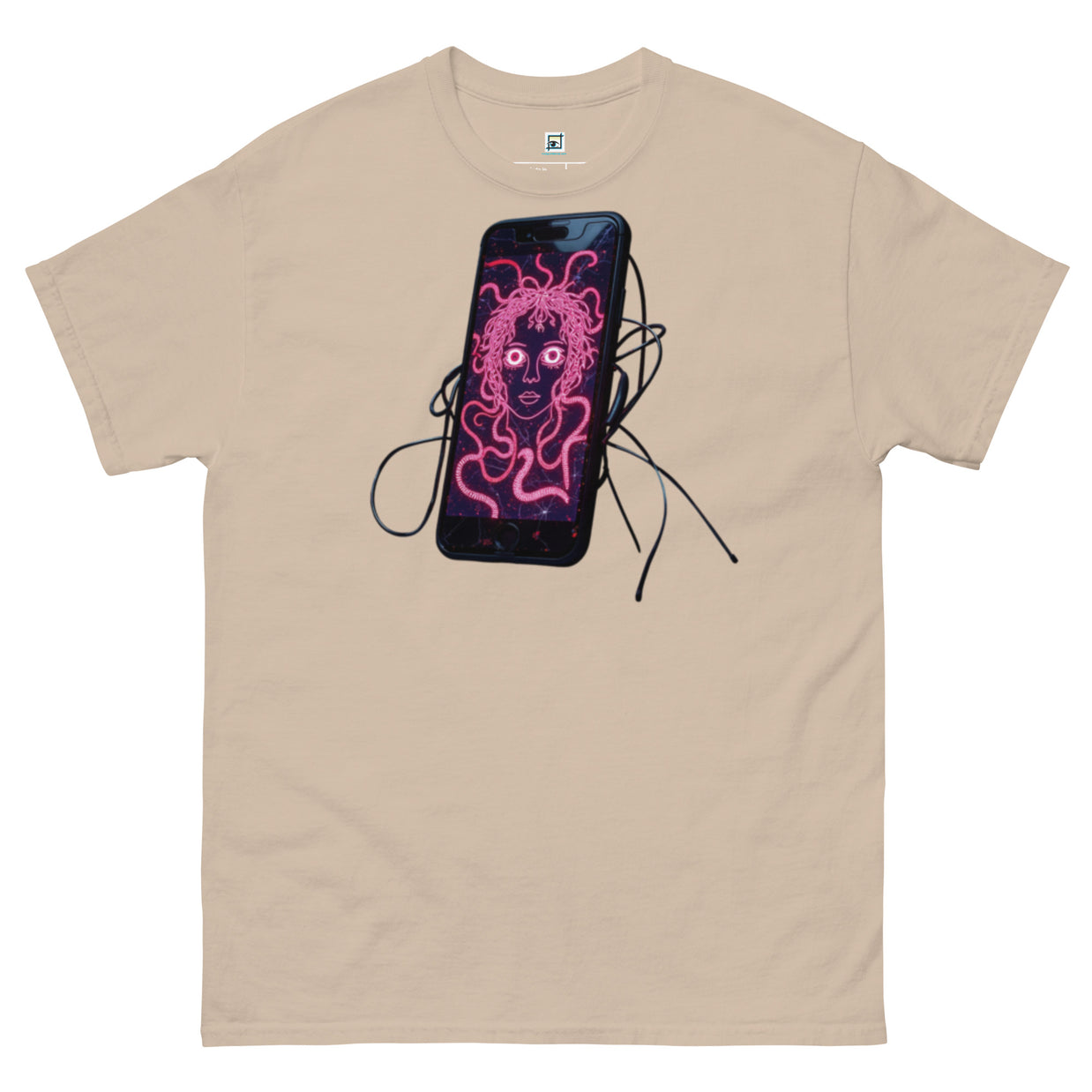 Medusa Phone Reflection - Unisex classic tee 