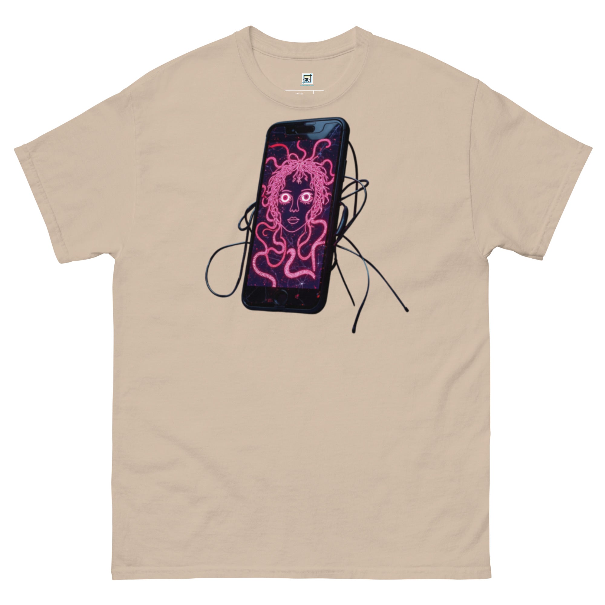 Medusa Phone Reflection - Unisex classic tee 